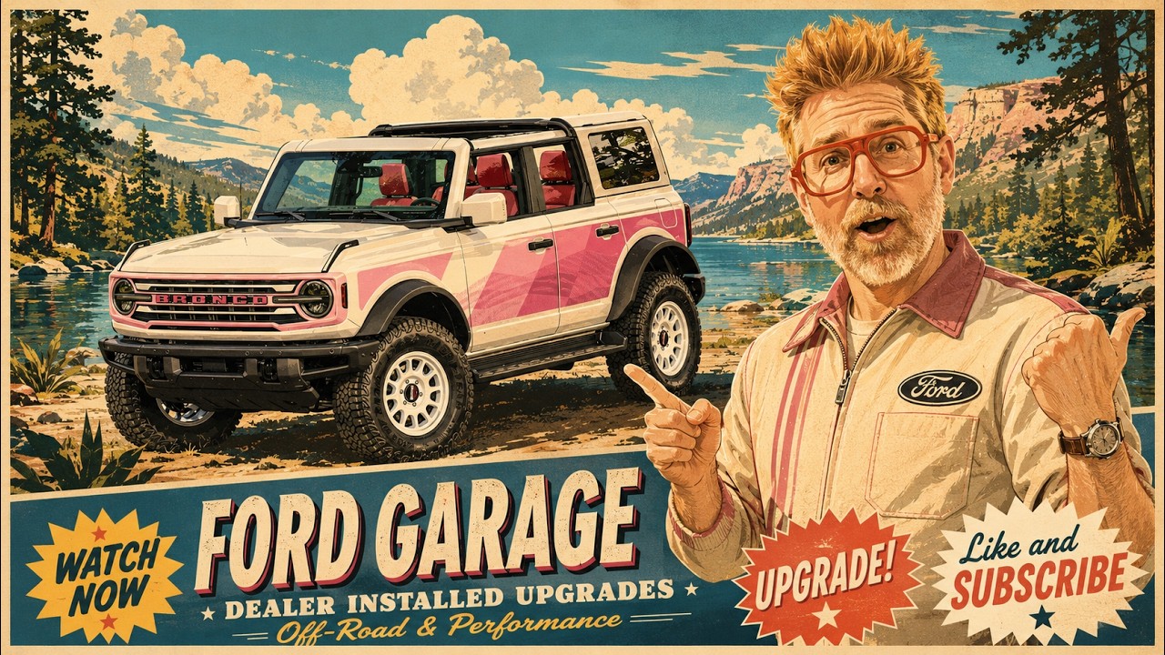 New vehicles are expensive, but Ford has another idea: upgrade the truck, SUV or Mustang you already own.

I’m testing Ford Custom Garage, a new approach that combines factory-engineered performance and appearance upgrades into complete packages designed to work together. Instead of hunting for wheels, suspension parts, superchargers and computer calibrations from different companies, Ford does the homework for you.

In this video, I drive and explore some of Ford Custom Garage’s wildest creations:

🔥 The 300-horsepower Ford Maverick SV300T
🔥 The supercharged Ford F-150 FP700S
🔥 The Ford Mustang FP800S with roughly 800 horsepower
🔥 Customized Ford Broncos, including Desert Rising
🔥 Lift kits, wheels, graphics, suspension upgrades and ProCal tuning

The biggest advantage may not be the horsepower. It is the ability to transform an eligible Ford using components engineered to work together, with certain packages offering warranty protection when properly installed.

Could Ford Custom Garage make upgrading your current vehicle smarter than buying a new one?

Watch the full video and tell me which build you would put in your garage.

Subscribe to Test Miles for independent vehicle reviews, automotive news and new-car buying advice.

#FordCustomGarage #FordPerformance #FordMustang