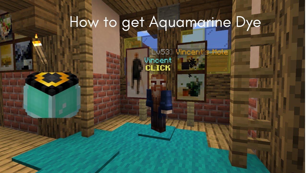How to get the Aquamarine Dye Full  Guide