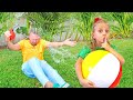 Water Balloon or Not ? Funny stories for kids with Alice and Dad