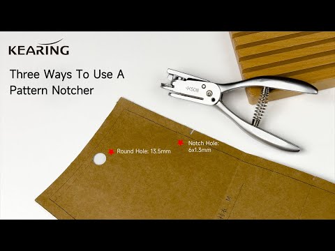 Three Ways To Use A Pattern Notcher 