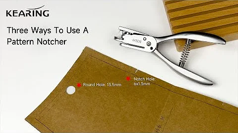 Three Ways To Use A Pattern Notcher