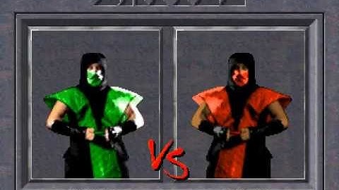 M.U.G.E.N Battle - Reptile vs Ermac (Secret vs Myth)