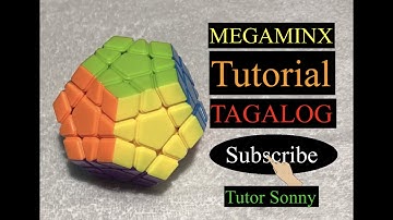 How to solve a Megaminx | Megaminx | Tutorial I TAGALOG I Tutor Sonny