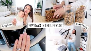 Vlog  Spring Reset Healthy Homemade Granola U0026 Minimalist Nail Routine  Annie Jaffrey