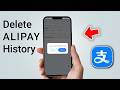 How to Delete Search History in Alipay Account