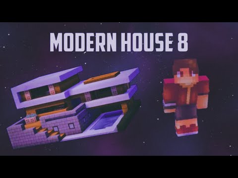 Обзор дома: Modern house 8 в Майнкрафте