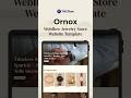 Webflow Template For Jewelry Store Website - Ornox