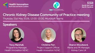 Webinar | Chronic Kidney Disease Community of Practice 21st of May