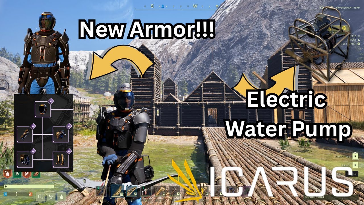 ICARUS Ep.42 – Powering Up with Electric Water Pumps & New Armor Unlocked!