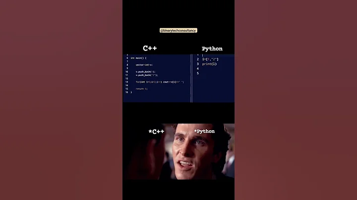 C++ Vs Python
