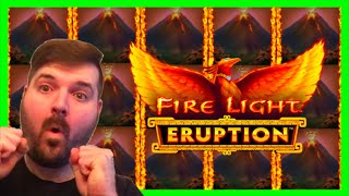 I GOT THE 5x5 REELS! BIG WINS On Fire Light Eruption Slot Machine!! screenshot 4