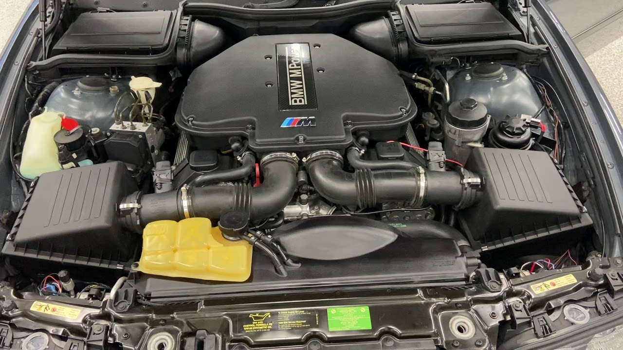 BMW E39 M5 Cold start YouTube