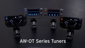 KORG AW-OT Series Tuners - The first ever tuner with OLED technology