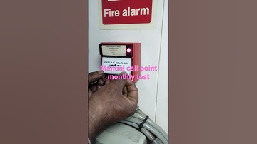 Procedure - Monthly Manual call point test