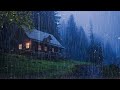 Super heavy rain to sleep immediately  rain sounds for relaxing your mind and sleep tonight  relax