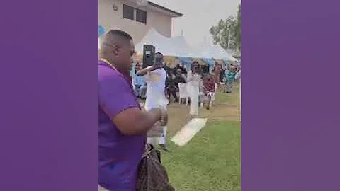 Cubana Chief priest sprays money on his friend's wedding party