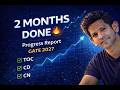 2 Months of GATE 2027 Preparation 📊 | Honest Progress Report