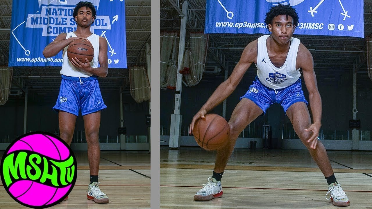 Zion Walker is an ACROBATIC FINISHER at the 2019 CP3 National Middle