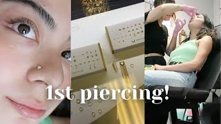 Getting My Nose Pierced for the 1ST TIME!