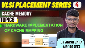 Hardware Implementation of Cache Mapping || Cache Memory || Digital VLSI || Anish Saha