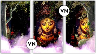 3d Durga Puja Video Kaise Banaye | Navratri Video Editing VN App 2024 | Mata Rani Video Editing Vn screenshot 5