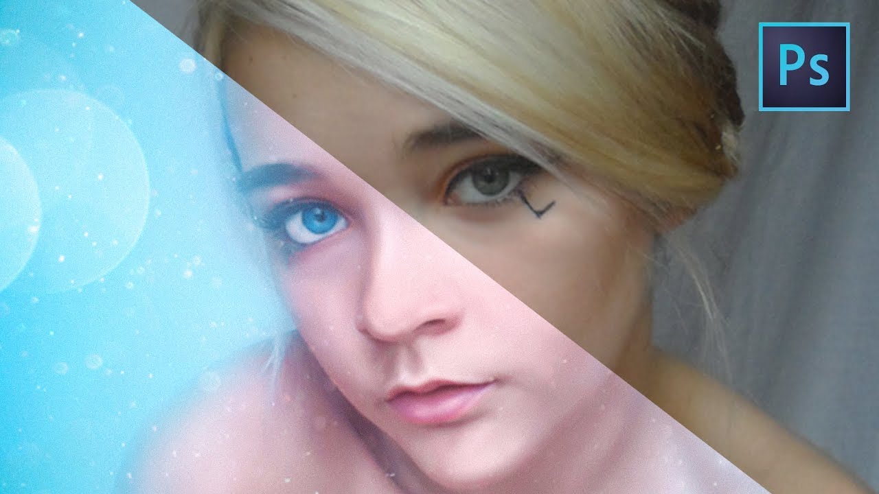 [ Photoshop Tutorial ] Retouching Photo Effects - Fantasy Looks