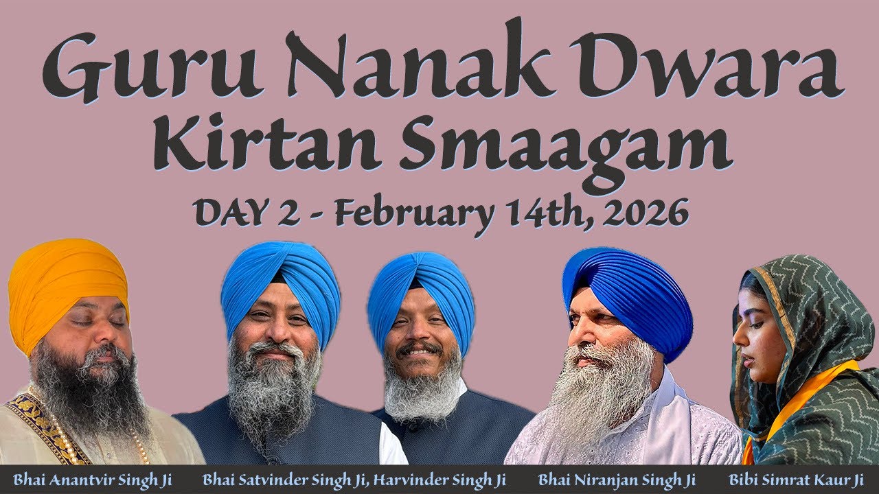 Guru Nanak Dwara Dharmic Jorh Mela & Kirtan Samagam  Day 2 Feb 14  2026