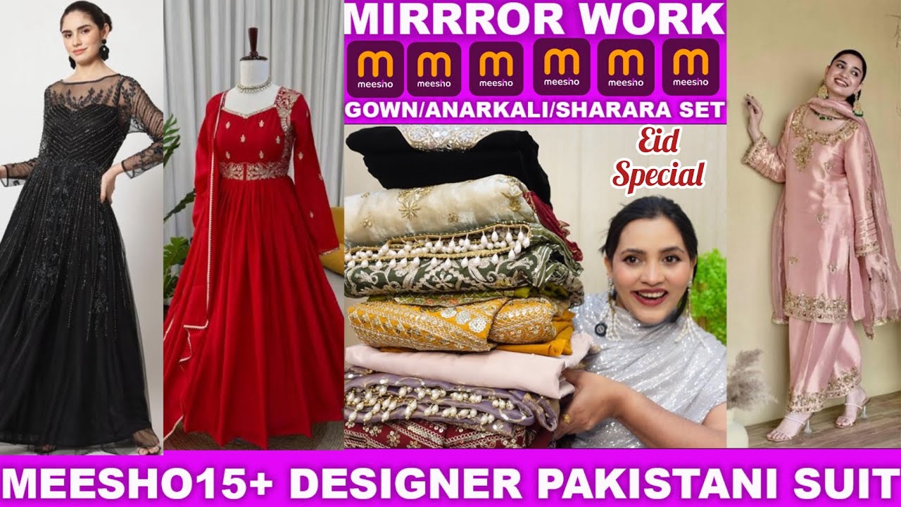Meesho🥰 15+Partywear Premium Suit Haul || Pakistani Style Suit/Sharara/Anarkali Suit || New Arrivals