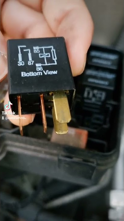 Relay Terminal Jumping - AC Clutch #shorts