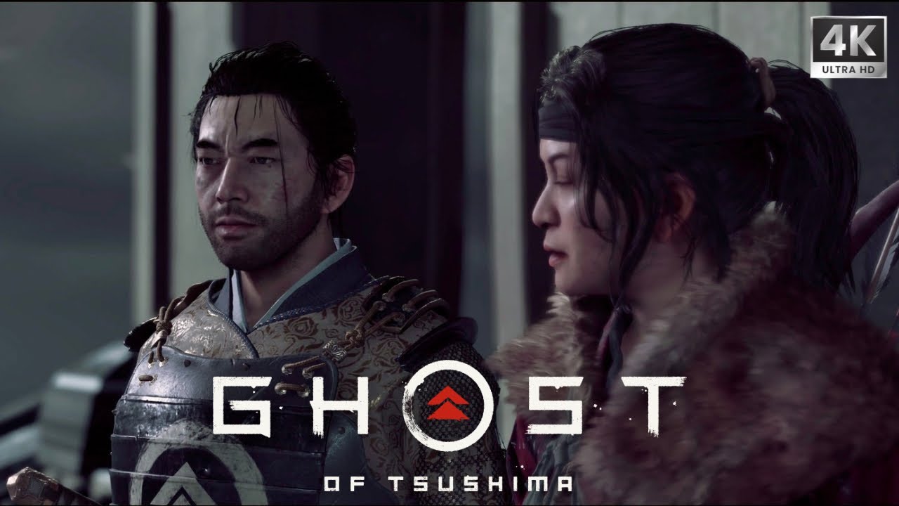 GHOST OF TSUSHIMA Director’s Cut Gameplay - Frozen Forest Crossroads (4K 60FPS)