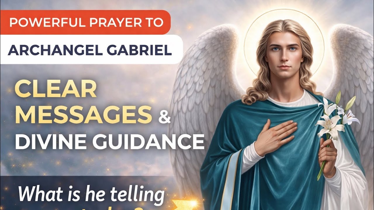 Gabriel's Message Archangel Gabriel Message Today Powerful Prayer for Clarity, Signs ...