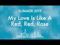 My Love Is Like A Red, Red, Rose - Gordon Langford