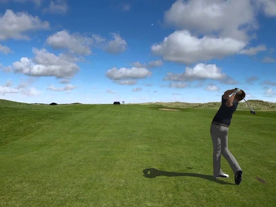Time to compensate for the wind at Royal St George's Hole 2...