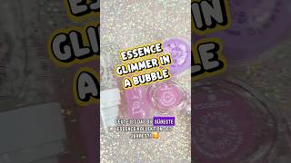 OMG 😱😫💖 ESSENCE GLIMMER in a BUBBLE Limited Edition Kollektion #makeup #essence #essencemakeup