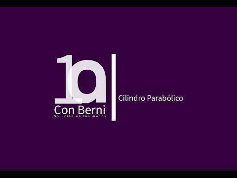 Tipos de superficies. 3. Cilindro Parabólico