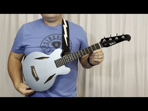 Dave Grohl Inspired Ukulele - Epiphone DG-335 Style