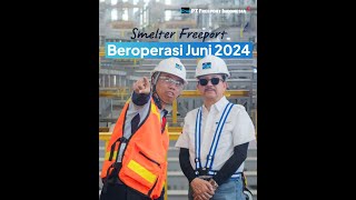 Kunjungan Tony Wenas Ke Smelter Freeport