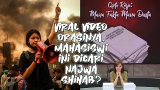 VIRAL ORASI PANCASALAH MAHASISWI UNHAS NABILA SYADZA TOLAK UU CIPTA KERJA