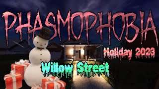Phasmophobia Solo 016 | Holiday 2023 Willow Street Schneemann Jagd #Horror #Cam #SurvivalHorror screenshot 5
