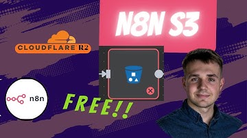 Connect N8N Cloudflare S3 Bucket Storage Easy