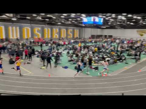 2022 UWEC Indoor UWO Men's 400m #1