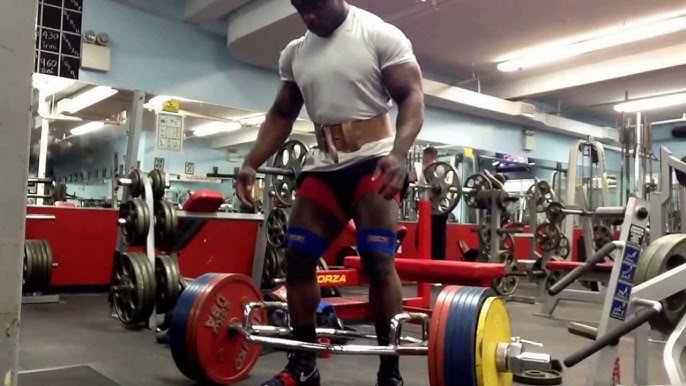 Chris Kreider Trap Bar Deadlifts 530x6 