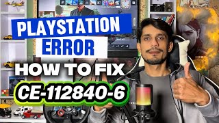 How To Fix PS5 Error Code CE-112840-6 There was a problem connecting to the server 
