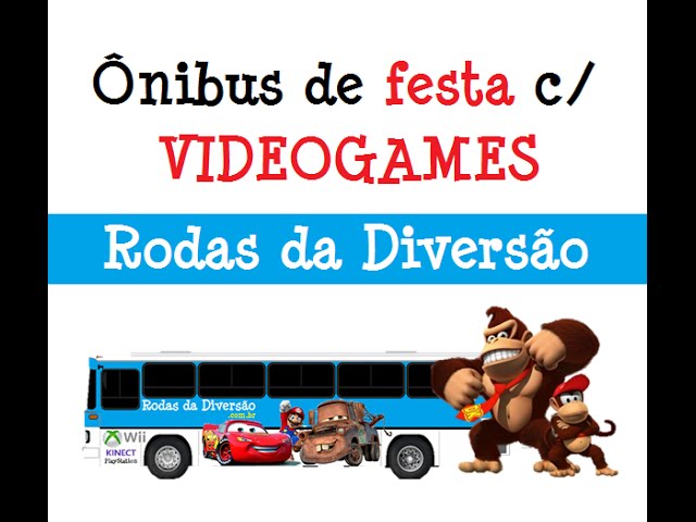 Dicas para uma festa de Minecraft  Ônibus com Videogames Festa infantil –  RODAS DA DIVERSÃO®