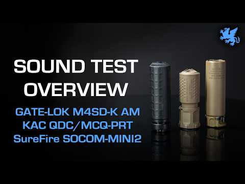 M4SDK AM vs KAC® QDC/MCQ-PRT® vs SureFire® SOCOM556-MINI2® | Sound Test Comparison