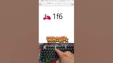 Easy Shortcut (1f6f5+alt*X) 🛵🛵#subscribe #keyboard #shorts