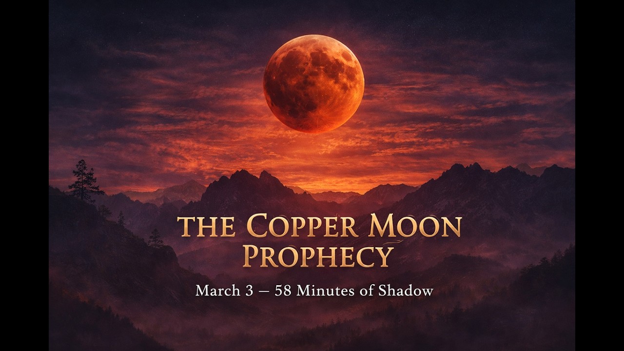✨🌕🔥 🩸THE COPPER MOON PROPHECY~ March 3 — 58 Minutes of Shadow🩸🌕🔥✨