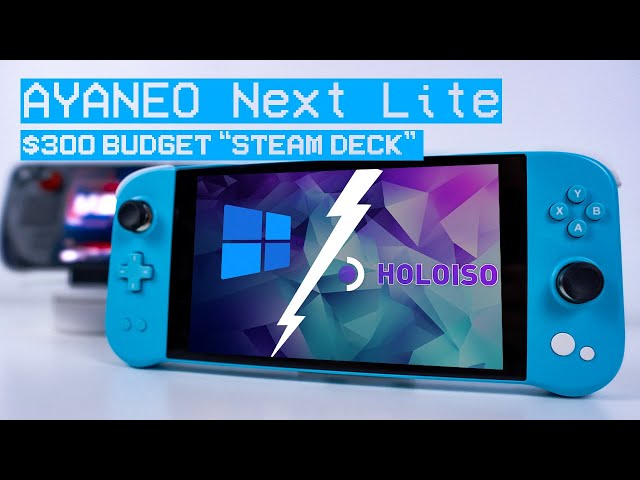 The $300 “Steam Deck” is GREAT! (AYANEO Next Lite Review) - YouTube