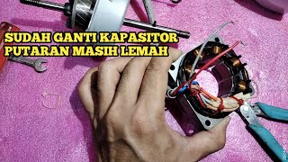 Kipas Sudah Ganti Kapasitor Tetapi Masih Lambat Putarannya