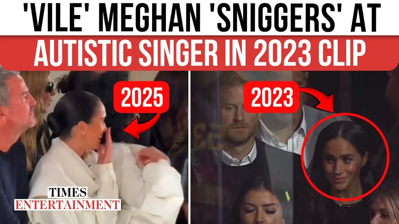 Meghan 'MAKES FUN OF' Autistic Singer In Resurfaced Clip; OUTRAGE After Paris Model Fall 'LAUGH'